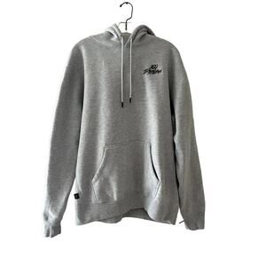 100 Thieves Large Gray Hoodie  NWOT Unused Unworn Excellent Perfect Heavy Duty